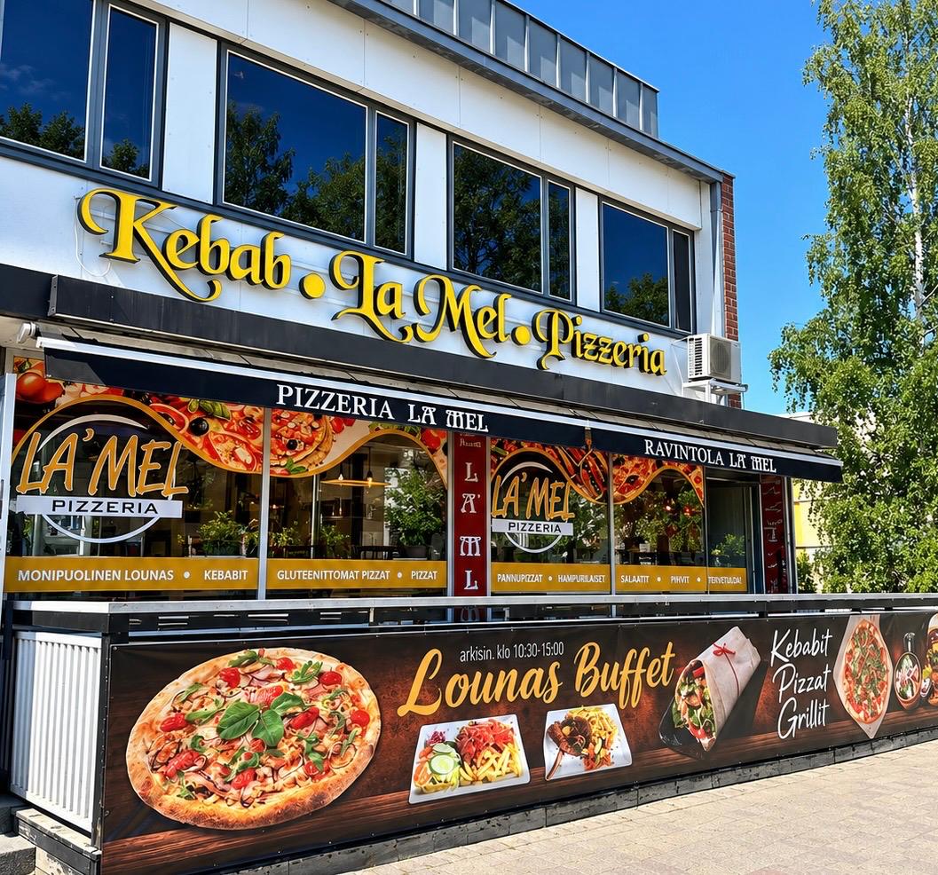 La Mel -ravintolan julkisivu Keuruulla